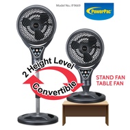 PowerPac iFan Air Circulator Fan, High Velocity Fan with Convertible Height (IF9669)