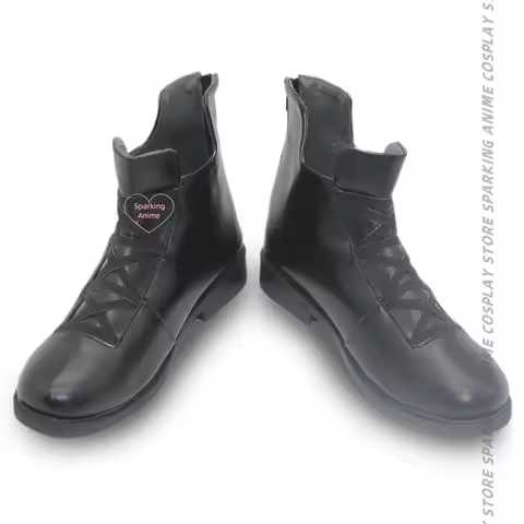 IDS3Anime Hoshi Kirara Boots Role Playing Accessories Cosplay Props Halloween PU Leather Woman Shoes