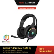 Havit H2232D Gaming Headset, Support RGB LED, Compatible With PC / PS4 / XBOX / Phone / Tablet