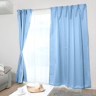 Iris Plaza Drape Curtain, Made in Japan, 78.7 x 93.7 inches (200 x 235 cm), First Class Light Blocki