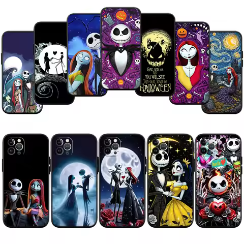 ED1 Nightmare Before Christmas New High-End Cover Phone Case for iPhone SE XS XR 17 16E 12 11 Pro Ma