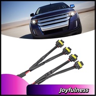 Joyfulness Aramox H11 H8 H9 Extension Wiring Harness 2 Pcs Male to Female Way Headlight Splitter Wir