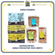 PAPER FOODBOX KRAFT M/L/XM BOX LAUNCH BOX
