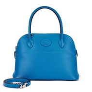 Hermès Bleu Mykonos Epsom Bolide 27 Palladium Hardware, 2011
