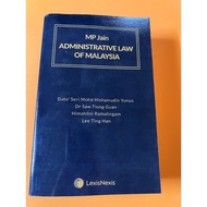 (Preloved) MP Jain Administrative Law of Malaysia