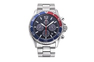 นาฬิกา Orient Mako Solar Chronograph 42.8mm Quartz RA-TX0201L RA-TX0202B RA-TX0203S RA-TX0206L RA-TX