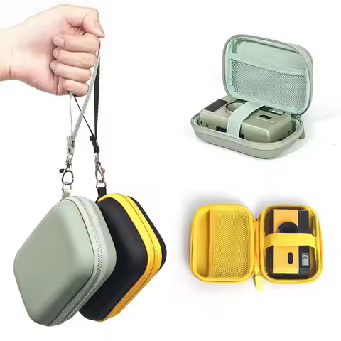 Universal Leather EVA Hard Shell Camera bag For KODAK EKTAR H35 F9 F8 501F M35 Canon ivy 2 mini HPRT