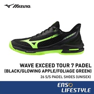 Mizuno Padel Shoe Wave Exceed Tour 7 Padel (Black/Glowing Apple/Foliage Green) [Unisex] (26SS) [Enso