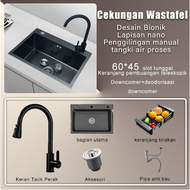 Shower Mandi Set 4 Fungsi / Hitam Kepala Shower / Shower Kamar Mandi Panas Dingin Shower Faucet