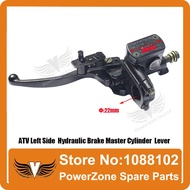 ATV Left Side  Hydraulic Brake Master Cylinder  Lever Fit To  50cc 110cc 125cc 150cc 250cc ATV Quad  Free shipping