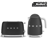 Smeg Breakfast Set Kettle KLF03BLMUK + Toaster  TSF01BLMUK (Matte Black)