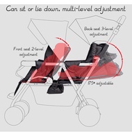 Koobaby Twins Stroller Front & Back Pram