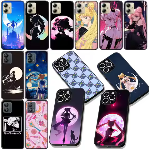 S-Sailors Comics Moon Wallpaper Phone Case for Huawei P20 P30 Mate 20 Lite Pro Y7a Y6P Y7 2019 Nova 