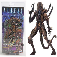Bandai | Neca Neca51667 Scorpion Alien Action Figure Kenner Series 13 Battle Xenomorph โมเดลสะสมพร้อ