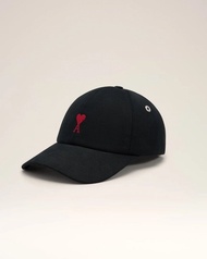 AMI Paris 黑色棒球帽 Cap