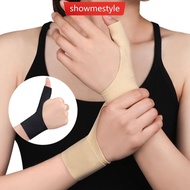 SMS Breathable and Adjustable Wrist Guard with Fixed Support for The Thumb Joint Sports Finger Guard and Wrist Guard Health Care T5Y3
