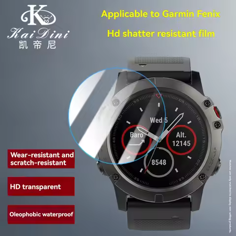 Tempered Glass For Garmin Fenix 8 7X 6X Pro 7 6 7S 6S 5 5S Solar AMOLED Screen Protector Glass Anti-