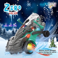 [Kst] Zero Police Bump And Go 360° | Mainan Motor Musik Anak Laki Laki 2 3 4 5 Tahun | Hadiah Ulang 