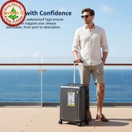 FENGFEI Cruise Ship Luggage Tags 5 Pa Clear Waterproof PVC Vertical ID Card Holder for Cruise Trip E