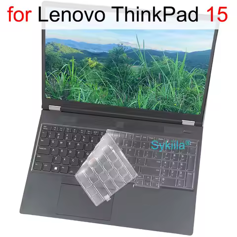 Keyboard Cover for Lenovo ThinkPad 15 X9 T15 E15 L15 P15 P15s P15v T15g T15p P1 Gen 4 3 2 Aura Silic