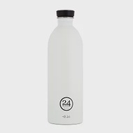 義大利 24Bottles 高耐磨輕量冷水瓶 1000ml - 冰雪白