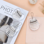 8 keys mini Kalimba transparent bear crystal Thumb Piano Acoustic Finger Piano acrylic Music Instrum