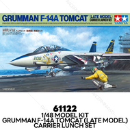 TAMIYA 1/48 Grumman F-14A Tomcat (Late Model) Carrier Launch Set 61122