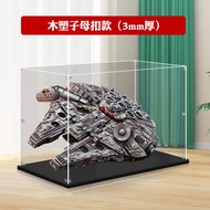 เคสใสป้องกันฝุ่น Acrylic Display Case สำหรับ Lego Millennium Falcon 75192 โมเดลการประกอบโมเดลที่โปร่