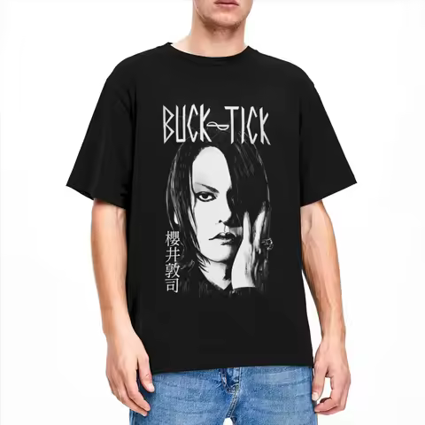 Summer Men Women Buck Tick Atsushi Sakurai Tribute The Gazette Graphic T Shirt Merch Vintage Summer 