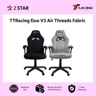TT Racing Duo V3 Air Threads Fabric Gaming Chair (The Art of Prefect Craftsmanship) 2 Years Official Warranty