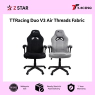 TT Racing Duo V3 Air Threads Fabric Gaming Chair (The Art of Prefect Craftsmanship) 2 Years Official