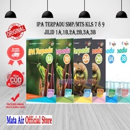 INTEGRATED SCIENCE 1A 1B 2A 2B 3A 3B SMP/MTS GRADE 7 8 & 9 K13N - ERLANGGA