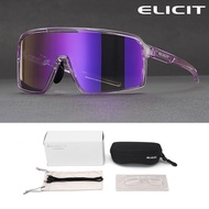 [ELICIT] HD Photochromic Sunglasses UV400 Protection Anti Glare Sports Glasses for Men Women Running