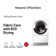 Panasonic Made In Japan Front Load 10kg Wash / 6kg Dry Washer Dryer NA-D106X1WS3