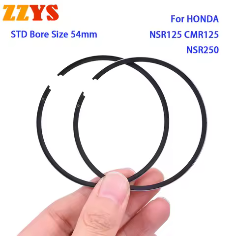 54MM Motorcycle Engine Piston Ring For HONDA NSR125 CRM125 NSR250 NSR/CRM 125 250 F R SP SE 125cc 25