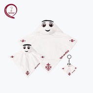 FIFA 2022卡塔尔世界杯吉祥物 毛绒公仔 足球周边 腾讯体育 25cm公仔