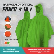 Bogaboo Waterproff Poncho Raincoat - Raincoat Coat -Mantol - Motorcycle Raincoat