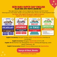 Garda Cendekia - English Book Package - Super Easy English Vocabulary, 16 Tenses, Grammar, Conversat