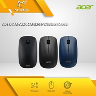ACER AMR020 Thin N Light USB Wireless Mouse (Green / Black / Black White) 12 Months Battery Life 2.4