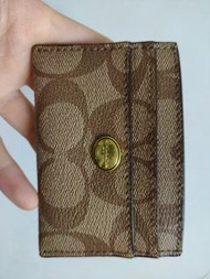 Coach card holder