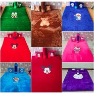 CHARACTER FUR CARPET 125x170 3cm Thickness 3 Pillows thick jumbo fur mattress carpet fur