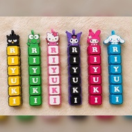 GANTUNGAN Clicker Keychain Kuromi, cinnamonroll, melody, keropi, hello kitty