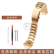 สายนาฬิกาโลหะสี่เหลี่ยมเล็ก ชิ้นส่วนเปลี่ยนแปลง Casio GW-B5600 DW5600 5610 GM5600 ชิ้นส่วนเปลี่ยนแปล