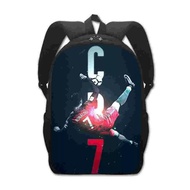 CR7 Schoolbag Kids School Bag Cristiano Ronaldo 3D Pattern Primary School Backpack Comfortable Light