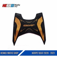 karpet honda beat fi esp new terbaru 2020 deluxe-beat street 2020 2021 - gold