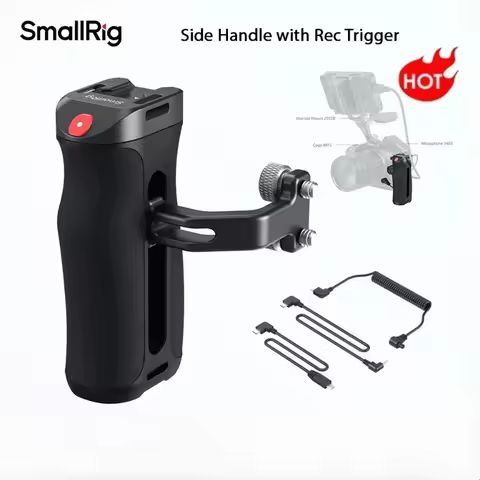 SmallRig 4928 Side Handle with Rec Trigger for Sony A7R V/A7R III /A7 IV/A7S III/FX3 /FX30/A6600/A64