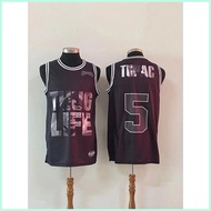 ✨ ✗ Duke 5 Tupac Shakur Iconic Basketball Jersey
