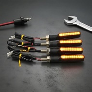 Amber 12V LED,IP68, Amber 12V LED Lampu Isyarat Motosikal IP68 Kalis Air, Lampu Belakang Universal B