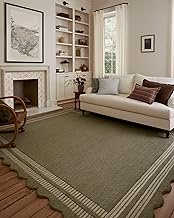 Loloi Chris Loves Julia Scottie Collection SCO-01 Olive/Pebble 2'-3" x 3'-9", .87" Pile Height, Runn