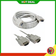 Hotdeal Mix Data 5m High Quality 3C+6 HD VGA Cable Copper Wire Wayar Tembaga Home Entertainment